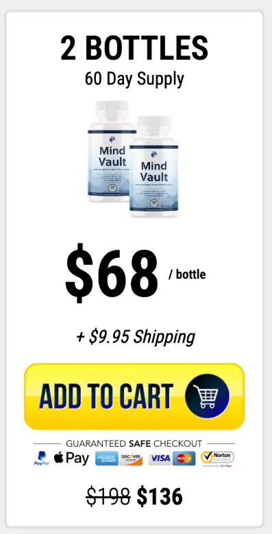 Mind Vault one bottle